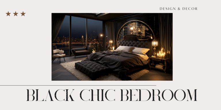 Upgrade Your Space with Chic Black Bedroom Furniture